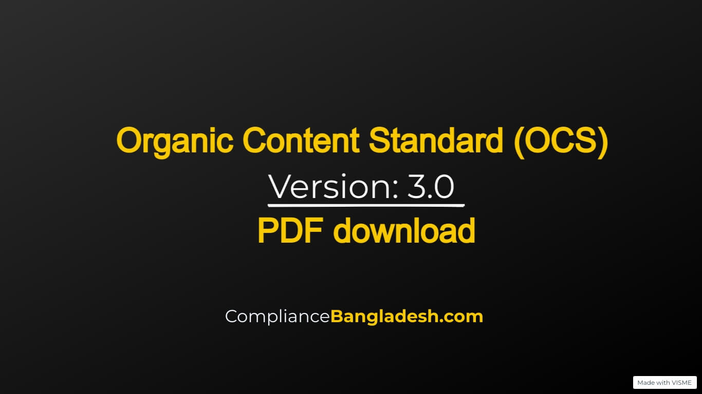 Organic Content Standard 3.0 Download