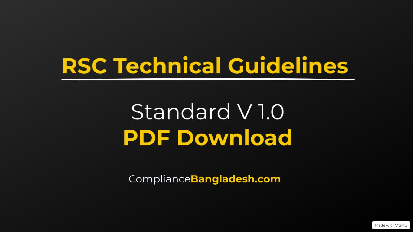 RSC Technical Guidelines Standard Download