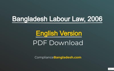 Bangladesh Labour Law 2006 English Version | PDF Download