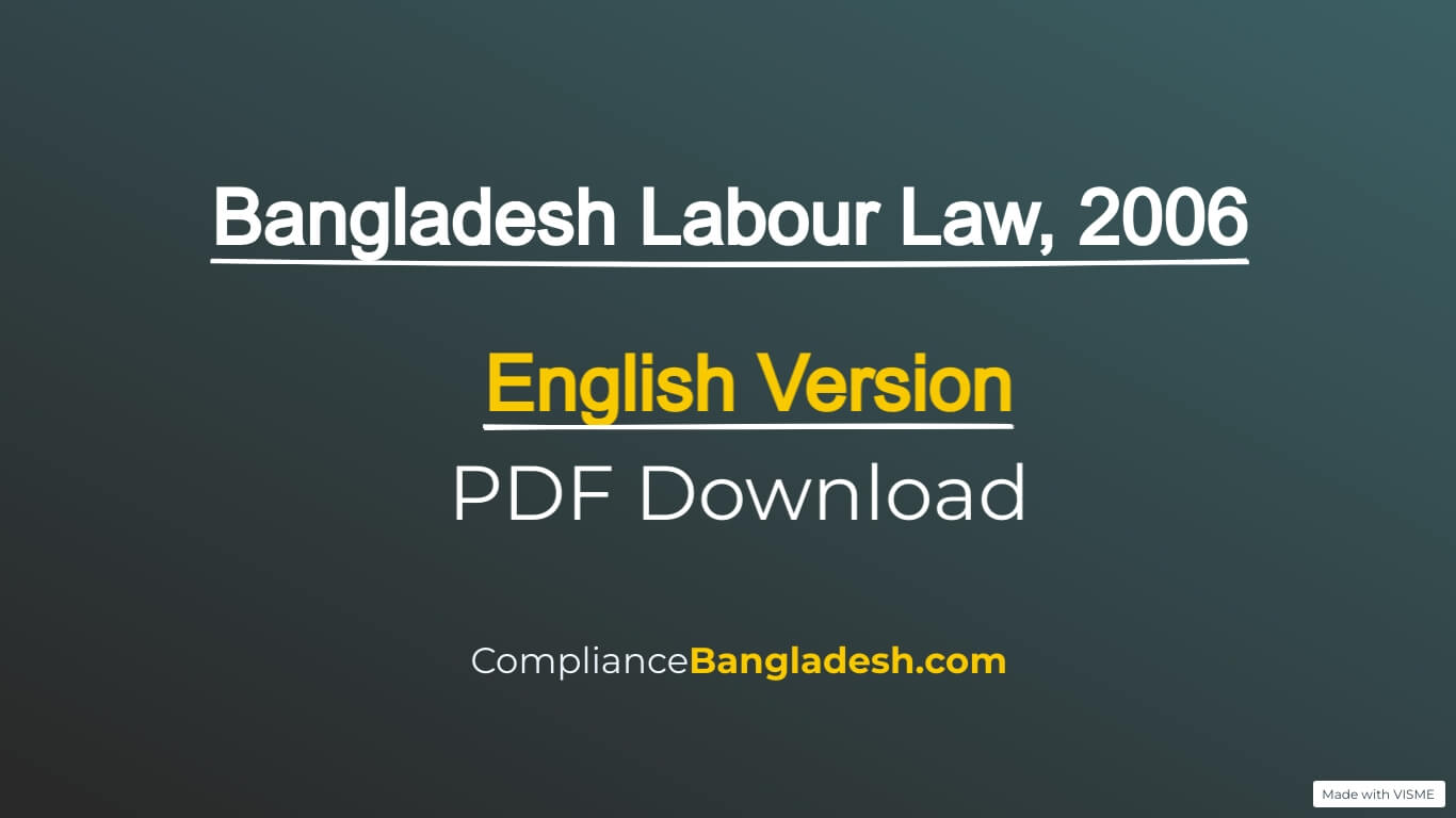 assignment on bangladesh labour law