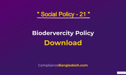 Biodiversity Policy | Bangla | Download | Policy No-21