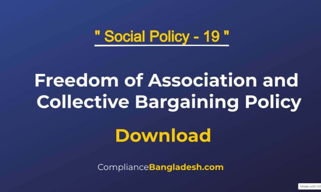 Collective Bargaining | Freedom of Association Policy
