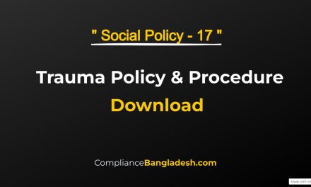 Trauma Policy in Bangla | Download