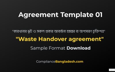 Waste Handover Agreement | Template Downlaod