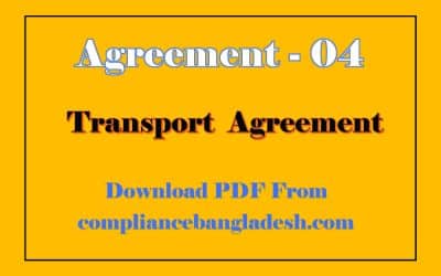 Transport Agreement।। PDF DOWNLOAD