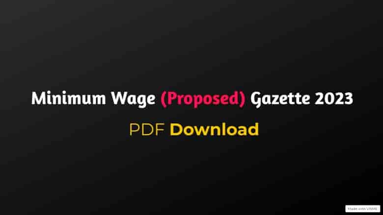 minimum wage bangladesh