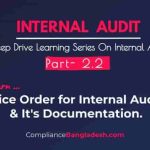 Office Order for Internal Auditor |  Post No 03
