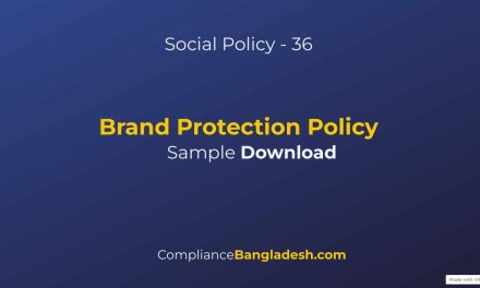 Brand Protection Policy | Bangla | Download | Policy # 36