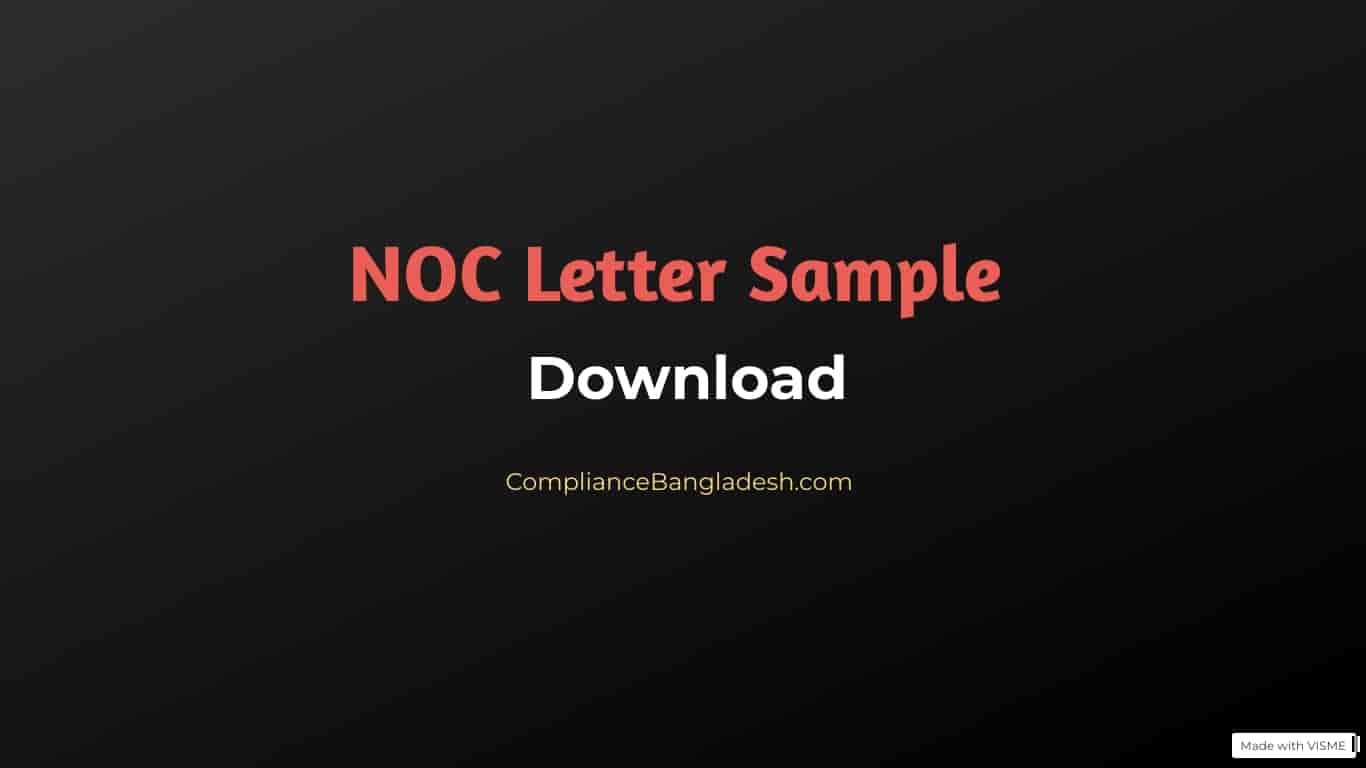 NOC letter for employee | NOC letter | Sample Download