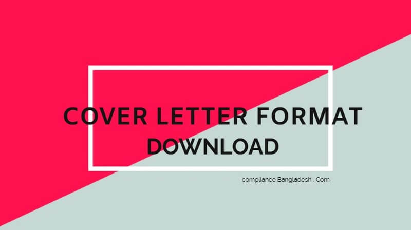 Cover letter template | Cover letter sample | Download