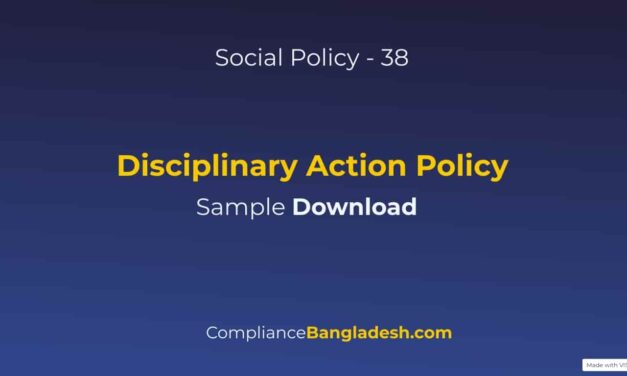Disciplinary Action Policy | Download | Policy No 38