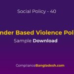 Gender Based Violence Policy Download | Policy No 40