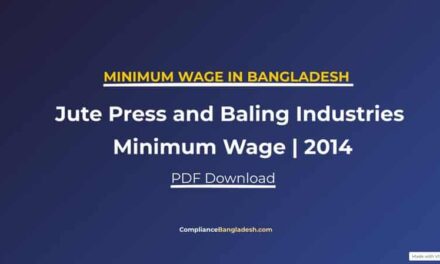 Jute Press and Baling Industries Minimum Wage | Download