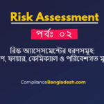 পর্বঃ ০২ । রিস্ক অ্যাসেসমেন্টের ধরণসমূহ