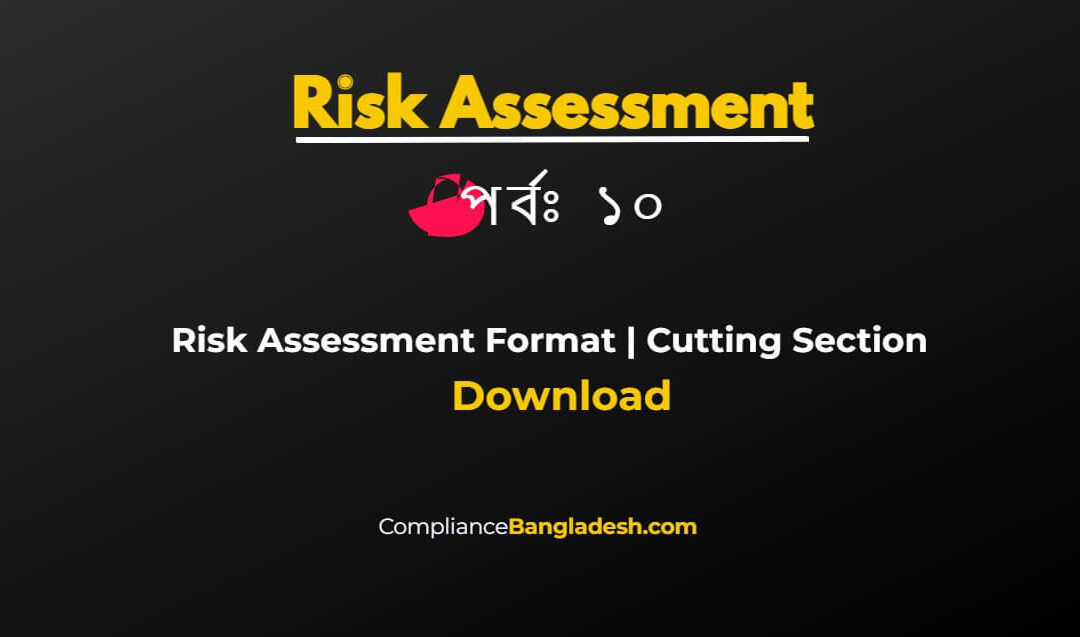 Cutting Section Risk assessment format | Download | Post #10