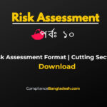 Cutting Section Risk assessment format | Download | Post #10