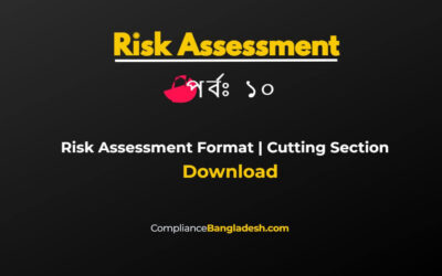 Cutting Section Risk assessment format | Download | Post #10