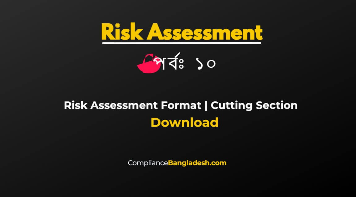 Cutting Section Risk assessment format | Download | Post #10